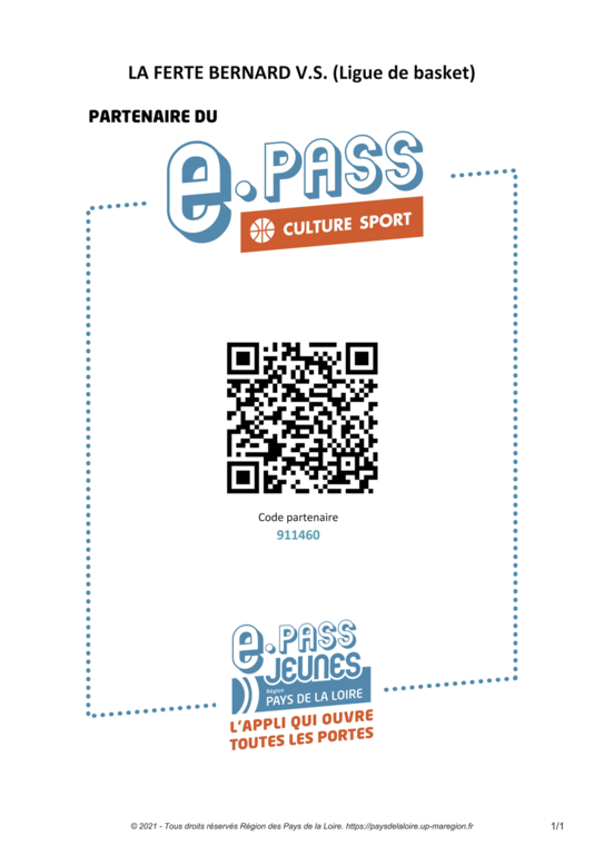 E pass Culture Sport