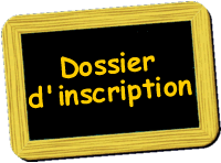 DOSSIER D'INSCRIPTION 2015 - 2016