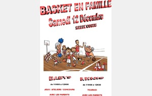 Basket en famille - Samedi 12 Décembre 2015