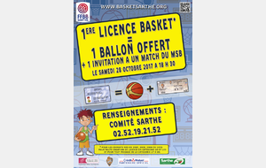 Opération 1 Licence / 1 Ballon