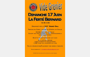 VIDE GRENIER - DIMANCHE 17 JUIN