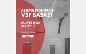 Assemblée Générale VSF Basket