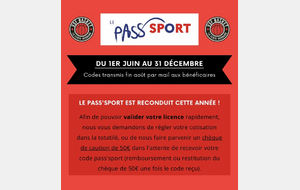 Pass’Sport Saison 2023/2024