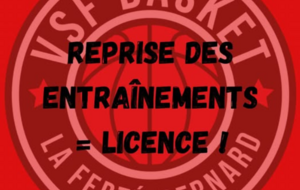 Pensez à finaliser votre licence