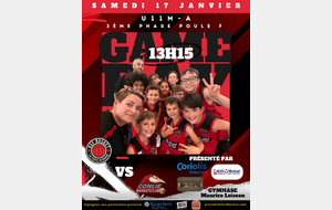 U11M-A 3ème phase poule F