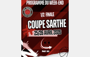1/2 FINALE – COUPE DE LA SARTHE