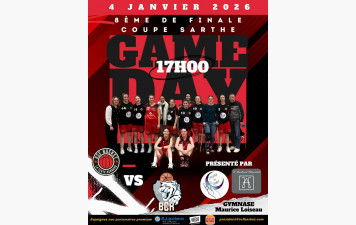 8ème de finale Coupe de Sarthe Seniors F