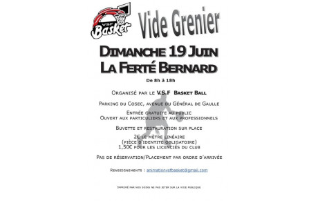 VIDE GRENIER 2016