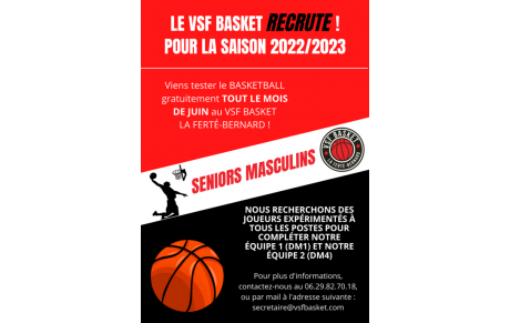 Recrutement / Portes Ouvertes Juin 2022