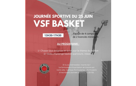 Journée sportive du 25/06
