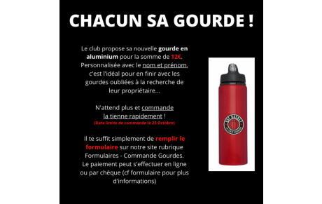 Commande gourde