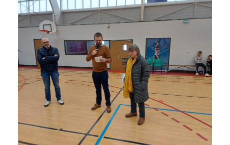 Remise de médaille