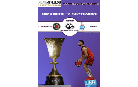 Match de Coupe Sarthe Seniors G A