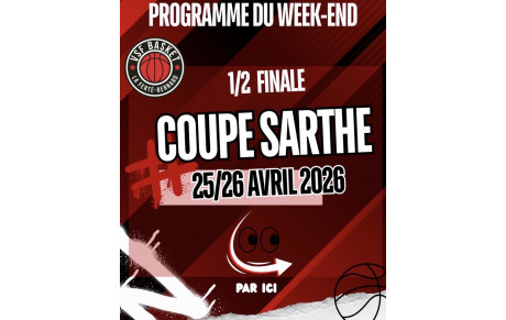 1/2 FINALE – COUPE DE LA SARTHE