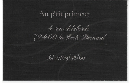 Au P'tit Primeur